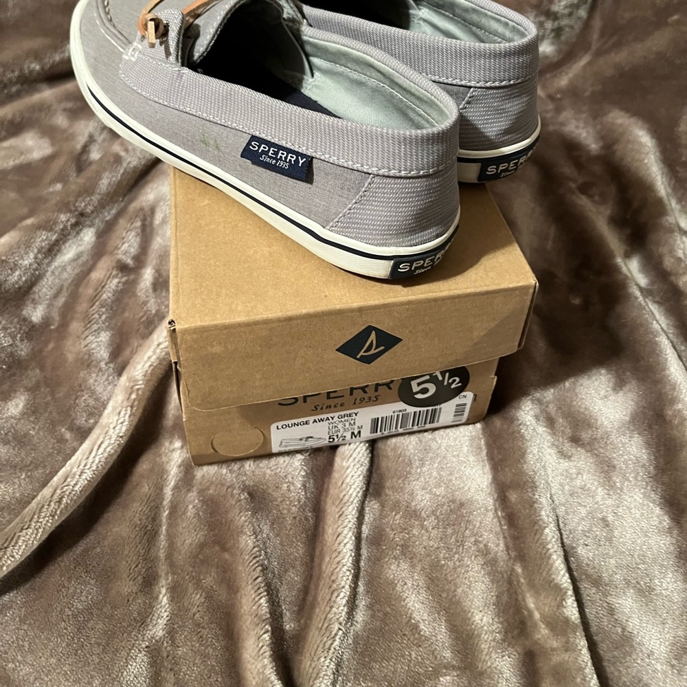 Shoes. Medium gray. Only wore a few times. Excellent condition